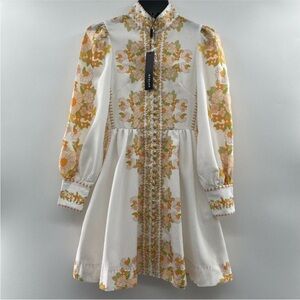 BEULAH LEILA RETRO FLORAL DRESS